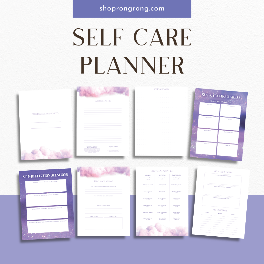 Self Love Planner (Set of 6)