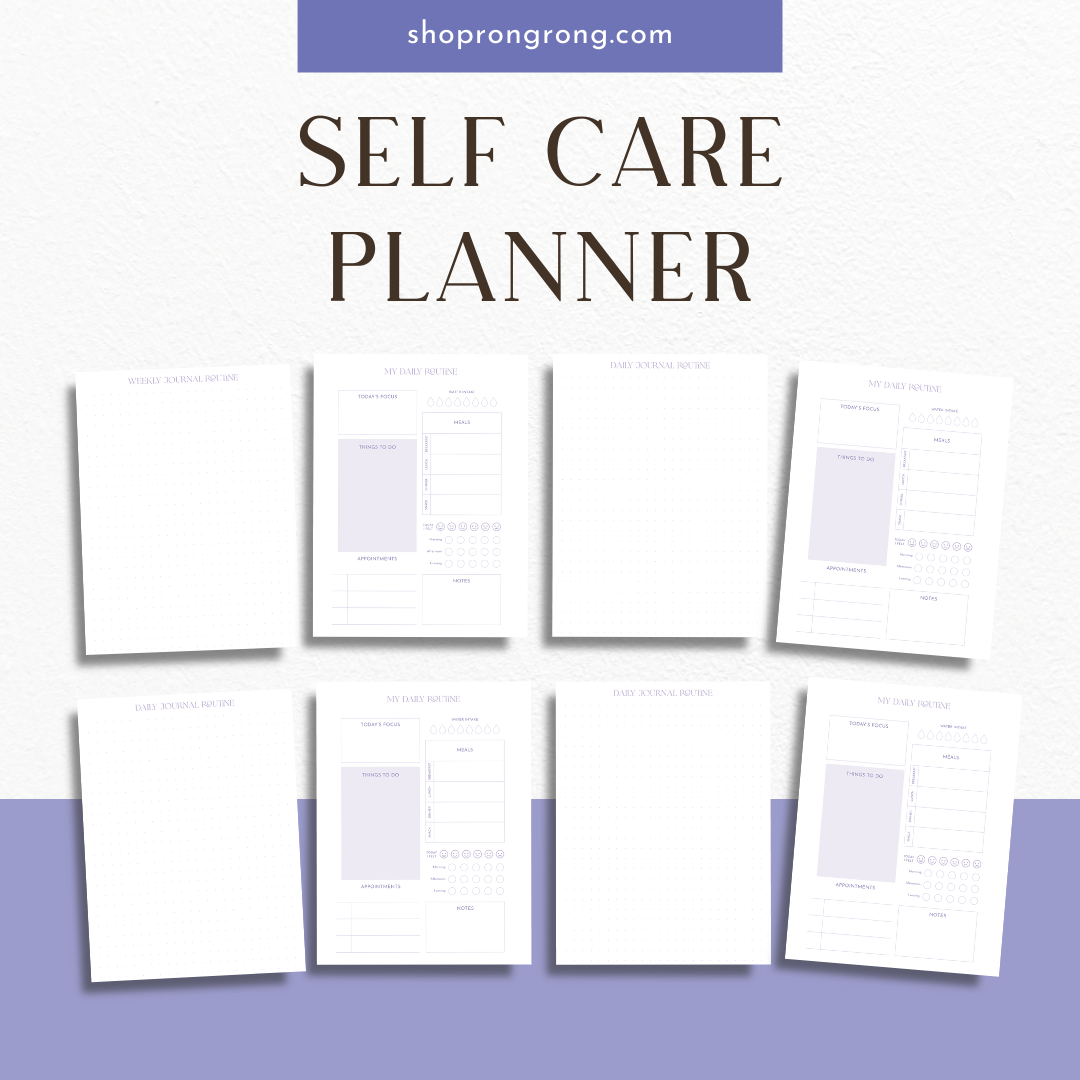 Self Love Planner (Set of 6)