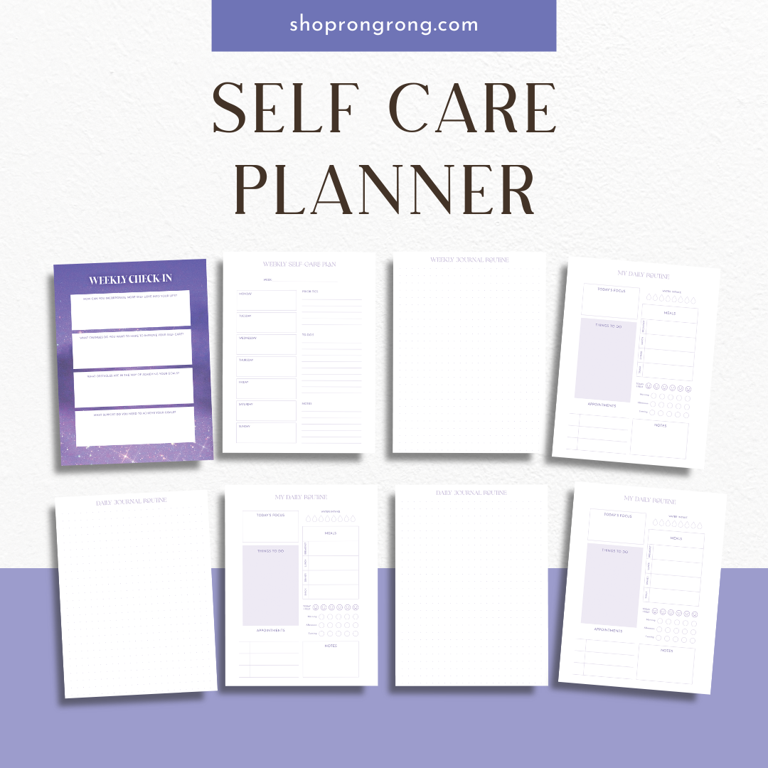 Self Love Planner (Set of 6)