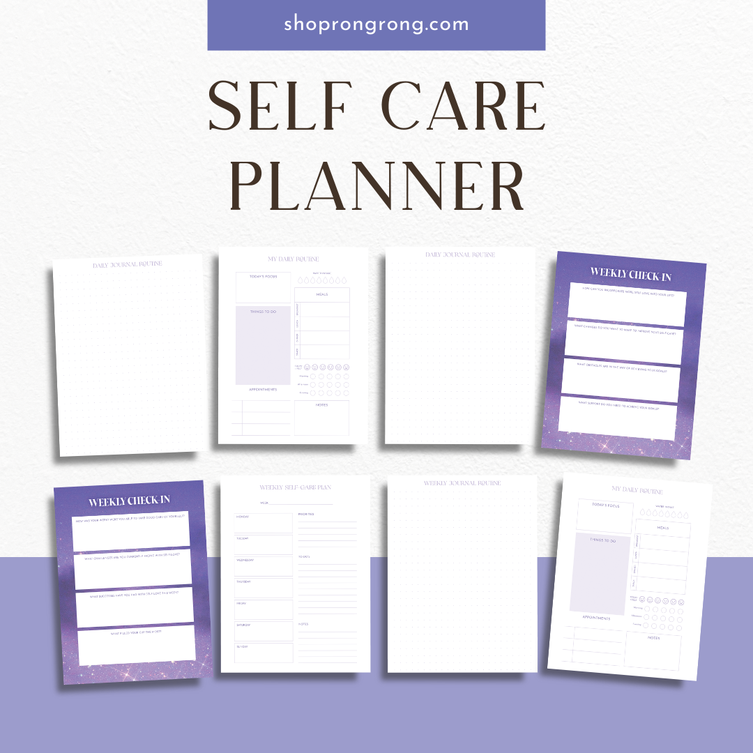 Self Love Planner (Set of 6)