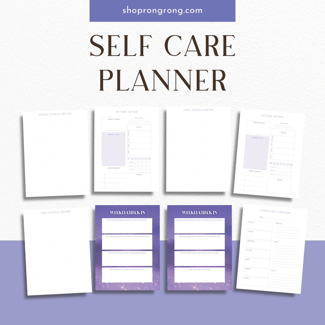 Self Love Planner (Set of 6)