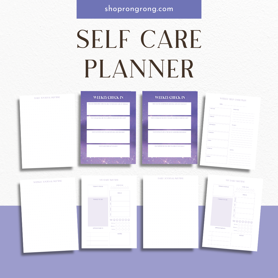 Self Love Planner (Set of 6)