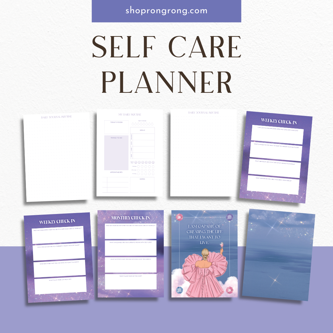 Self Love Planner (Set of 6)