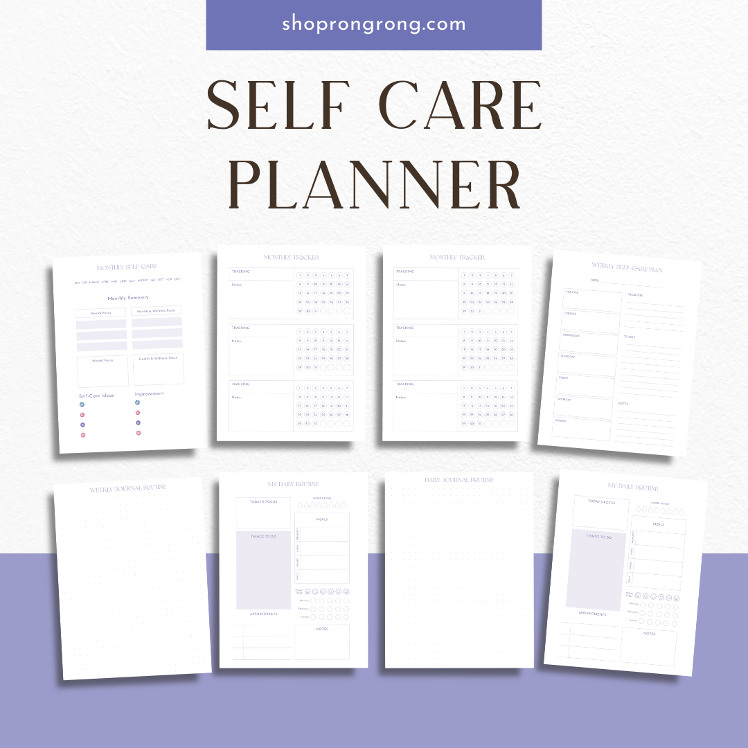 Self Love Planner (Set of 6)