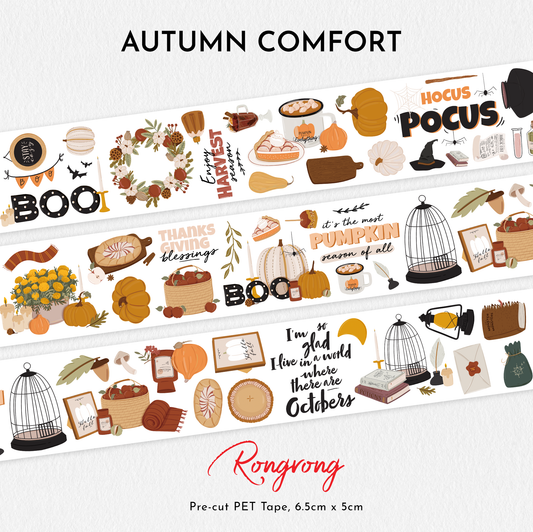 Autumn Comfort PET Tape (Set of 6)