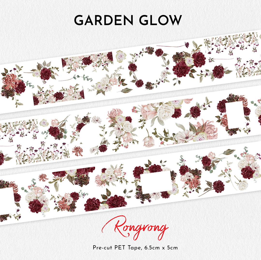 Garden Glow PET Tape (Set of 6)