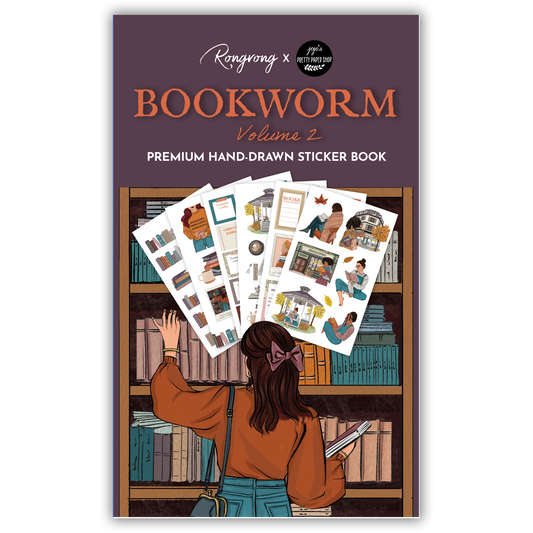 Bookworm Vol. 2 Sticker Book (Set of 6)