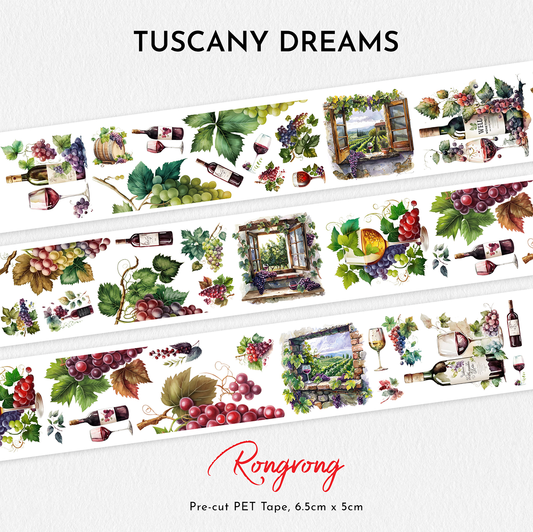 Tuscany Dreams PET Tape (Set of 6)